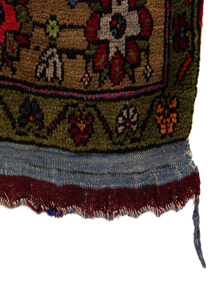 Detail image of  4' x 6' 9  Hand Knotted Anatolian Oriental Wool Rug