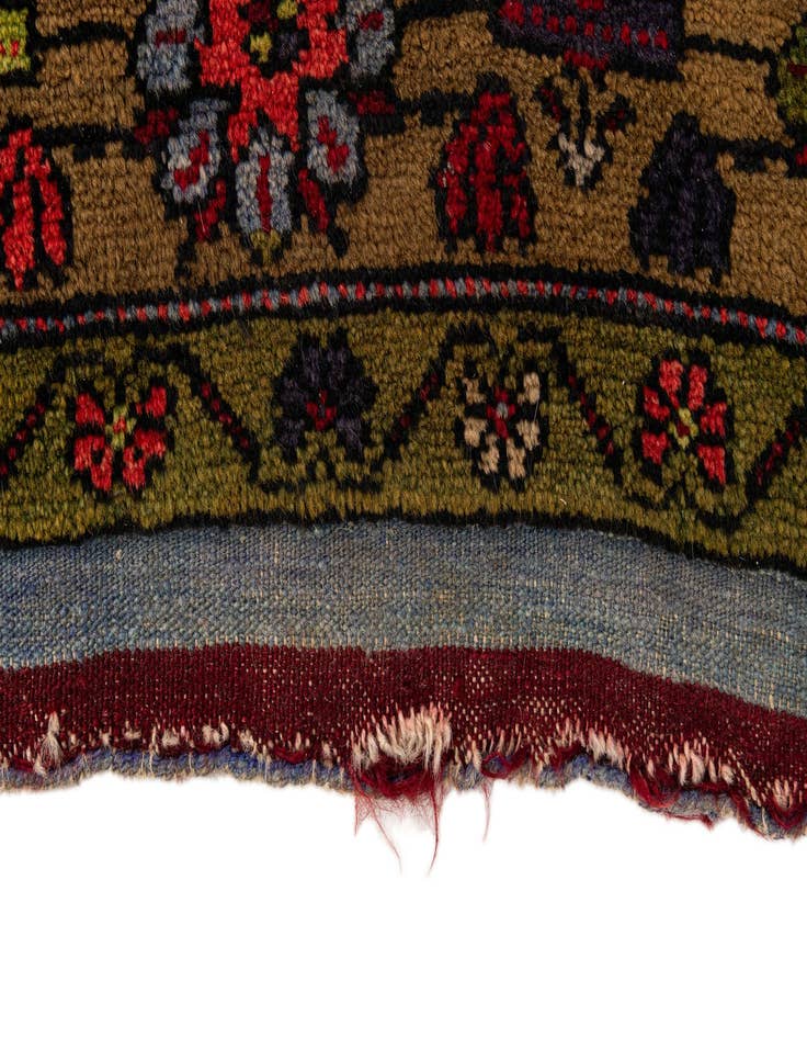 Detail image of  4' x 6' 9  Hand Knotted Anatolian Oriental Wool Rug