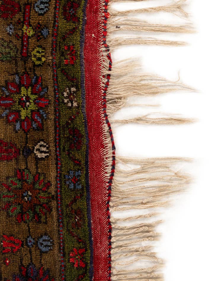 Detail image of  4' x 6' 9  Hand Knotted Anatolian Oriental Wool Rug