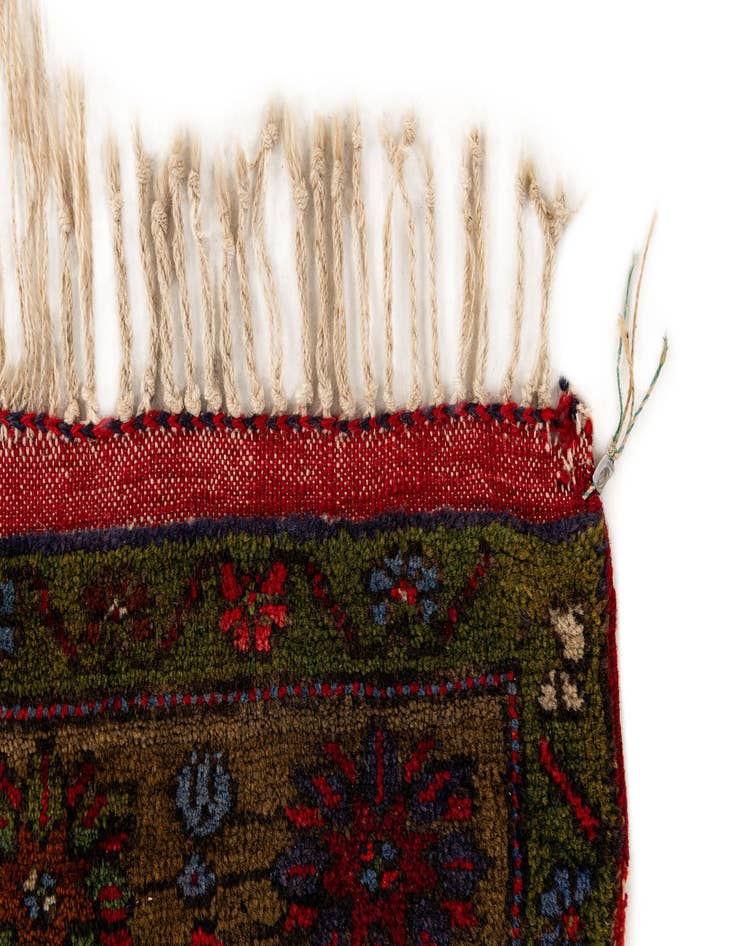 Detail image of  4' x 6' 9  Hand Knotted Anatolian Oriental Wool Rug