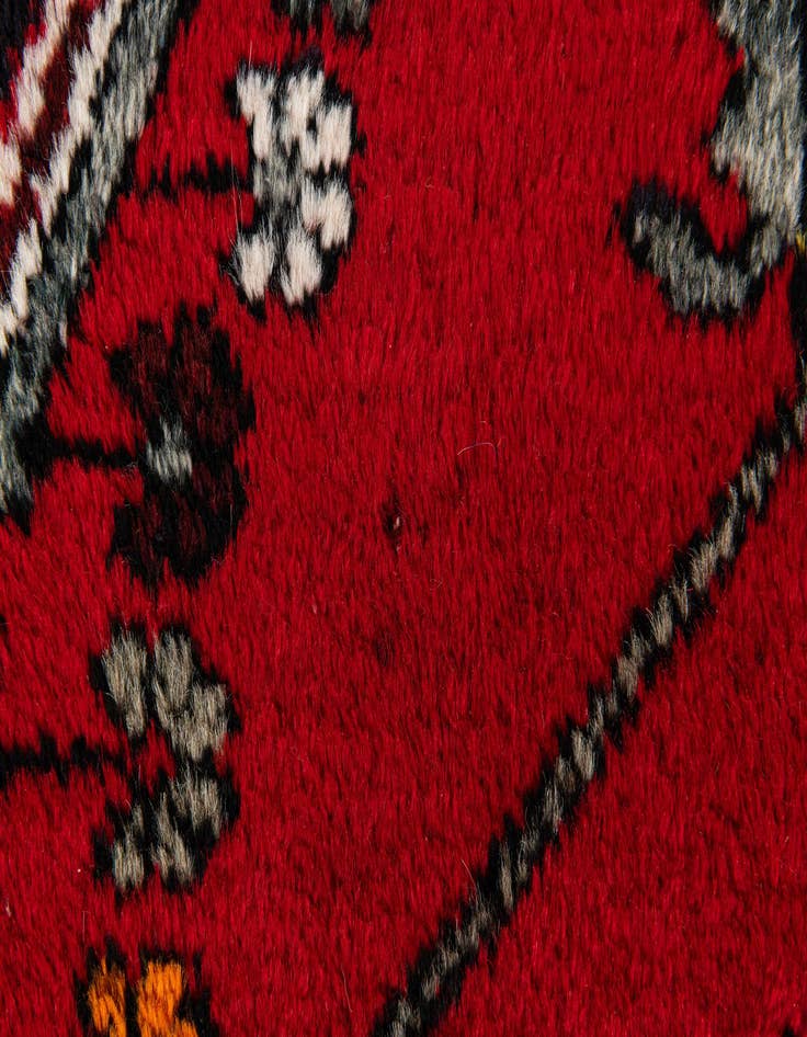 Detail image of  4' 1 x 6' 5  Hand Knotted Anatolian Oriental Wool Rug