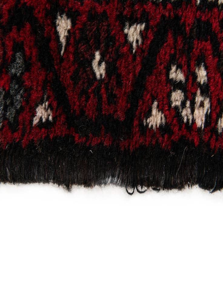 Detail image of  4' 1 x 6' 5  Hand Knotted Anatolian Oriental Wool Rug