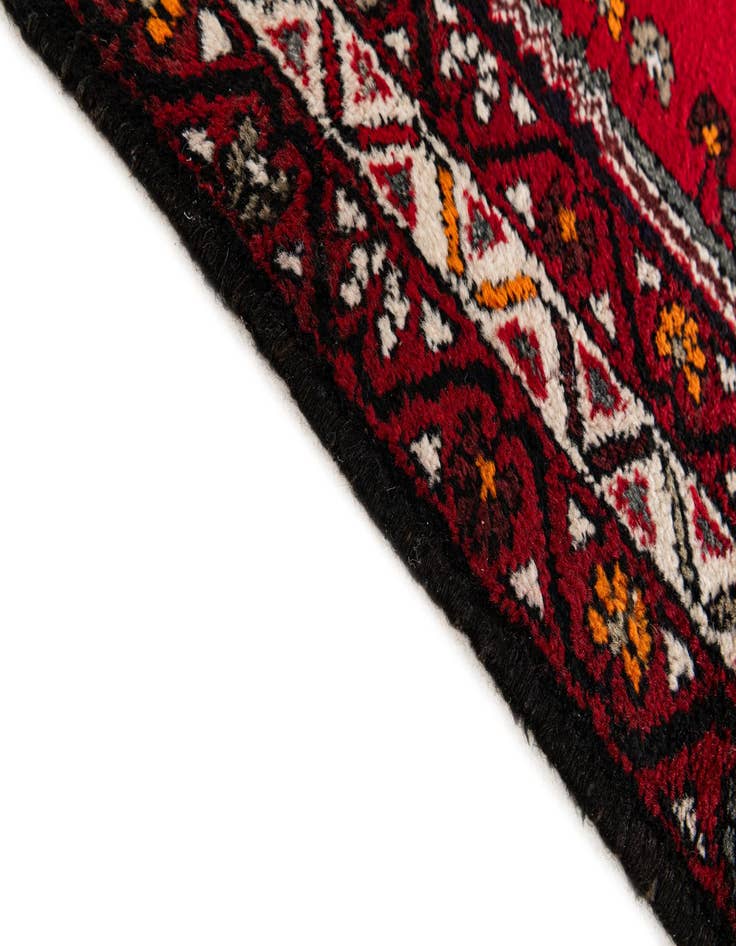 Detail image of  4' 1 x 6' 5  Hand Knotted Anatolian Oriental Wool Rug