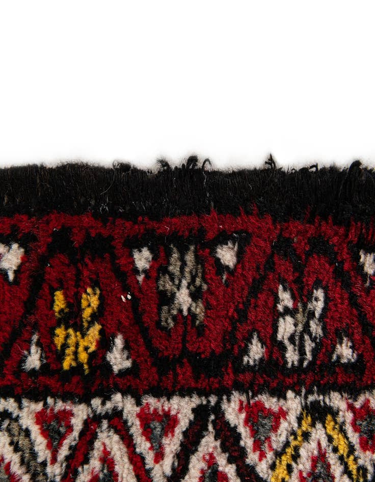 Detail image of  4' 1 x 6' 5  Hand Knotted Anatolian Oriental Wool Rug