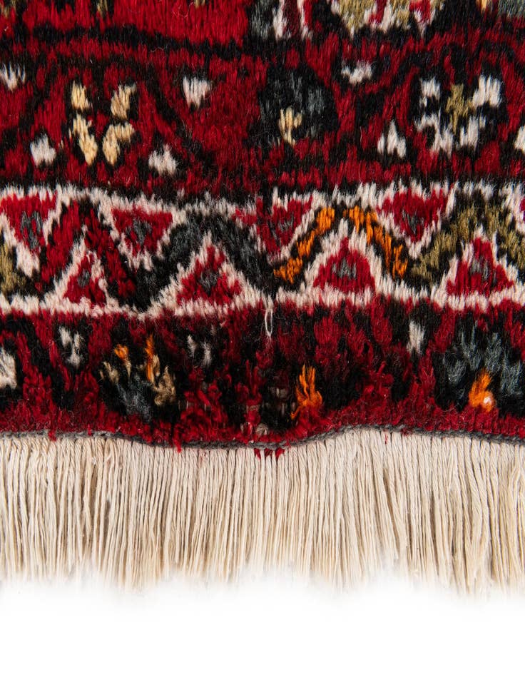 Detail image of  4' 1 x 6' 5  Hand Knotted Anatolian Oriental Wool Rug