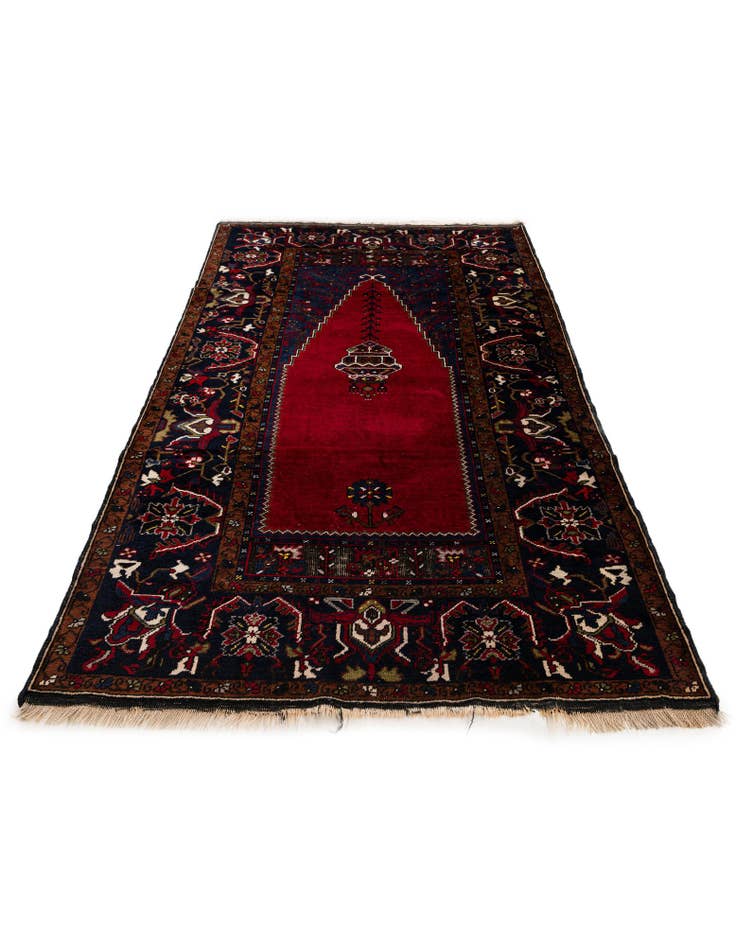 Detail image of  4' 2 x 7' 3  Hand Knotted Anatolian Wool Rug