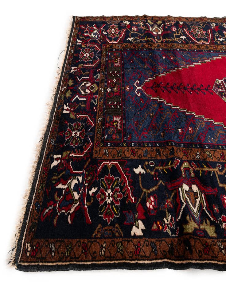 Detail image of  4' 2 x 7' 3  Hand Knotted Anatolian Wool Rug