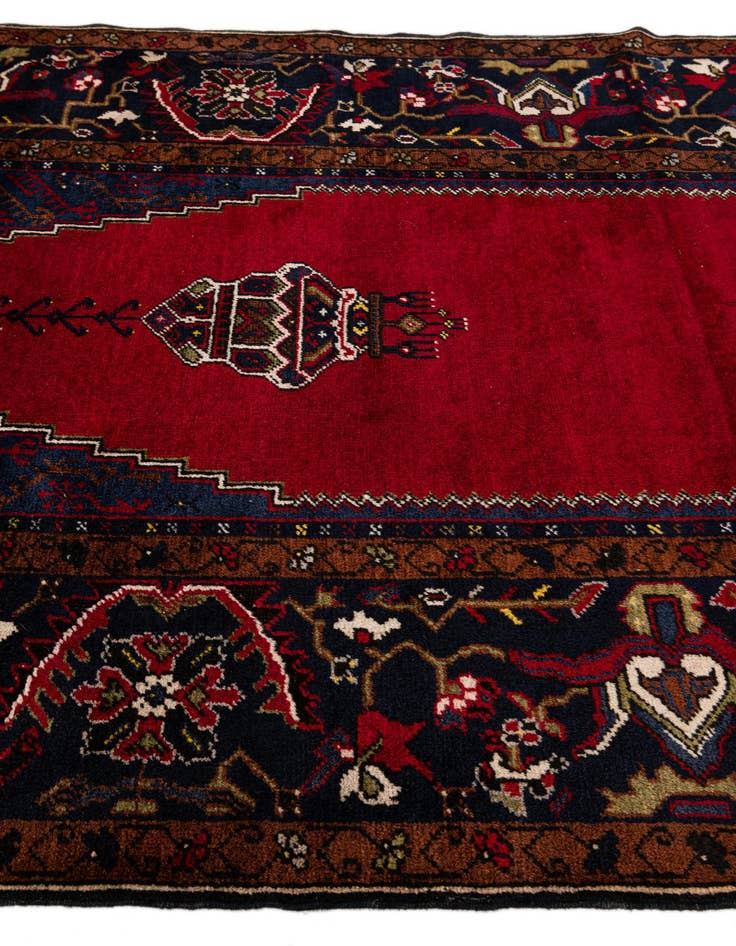 Detail image of  4' 2 x 7' 3  Hand Knotted Anatolian Wool Rug