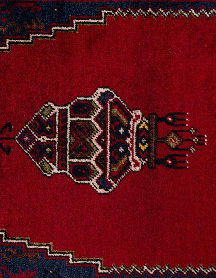 Detail image of  4' 2 x 7' 3  Hand Knotted Anatolian Wool Rug