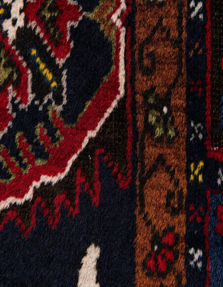 Detail image of  4' 2 x 7' 3  Hand Knotted Anatolian Wool Rug