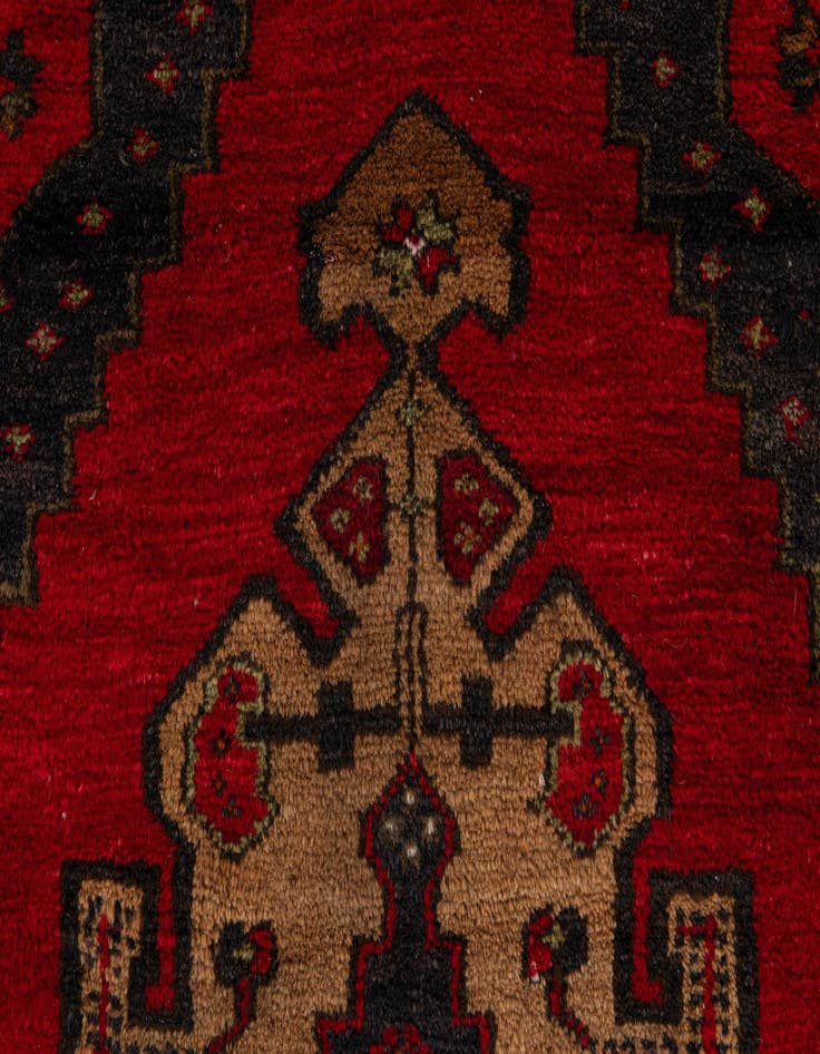 Detail image of  3' 11 x 6' 9  Hand Knotted Anatolian Wool Rug