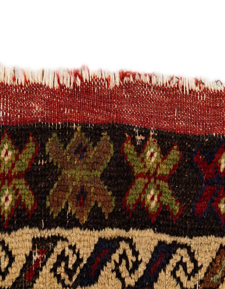 Detail image of  2' 1 x 3'  Hand Knotted Anatolian Wool Rug