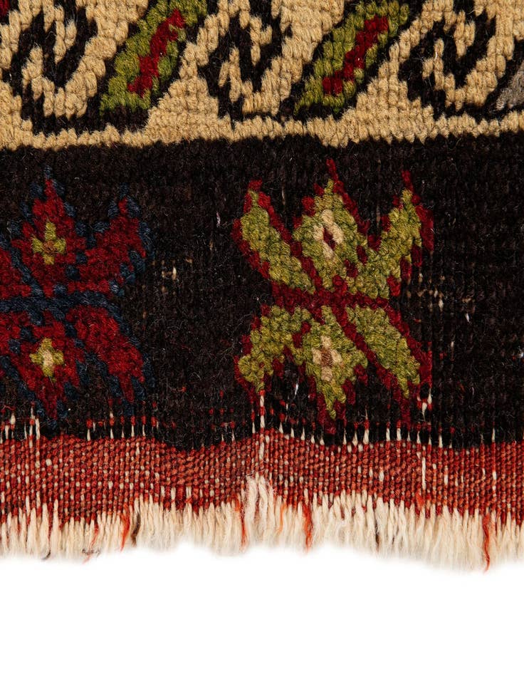 Detail image of  2' 1 x 3'  Hand Knotted Anatolian Wool Rug