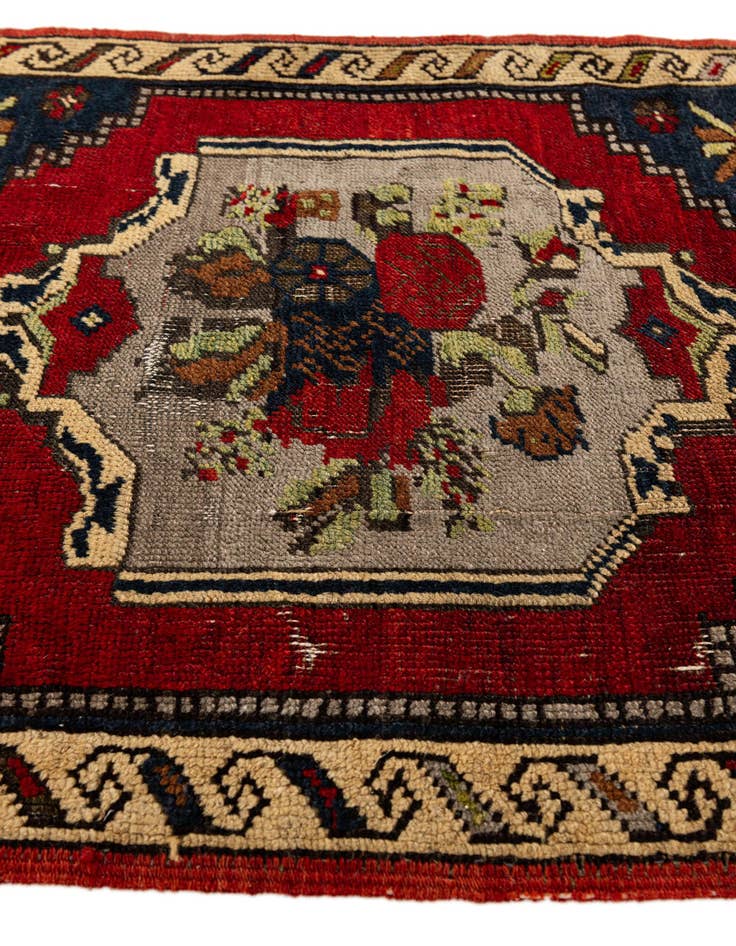 Detail image of  2' 1 x 3'  Hand Knotted Anatolian Wool Rug