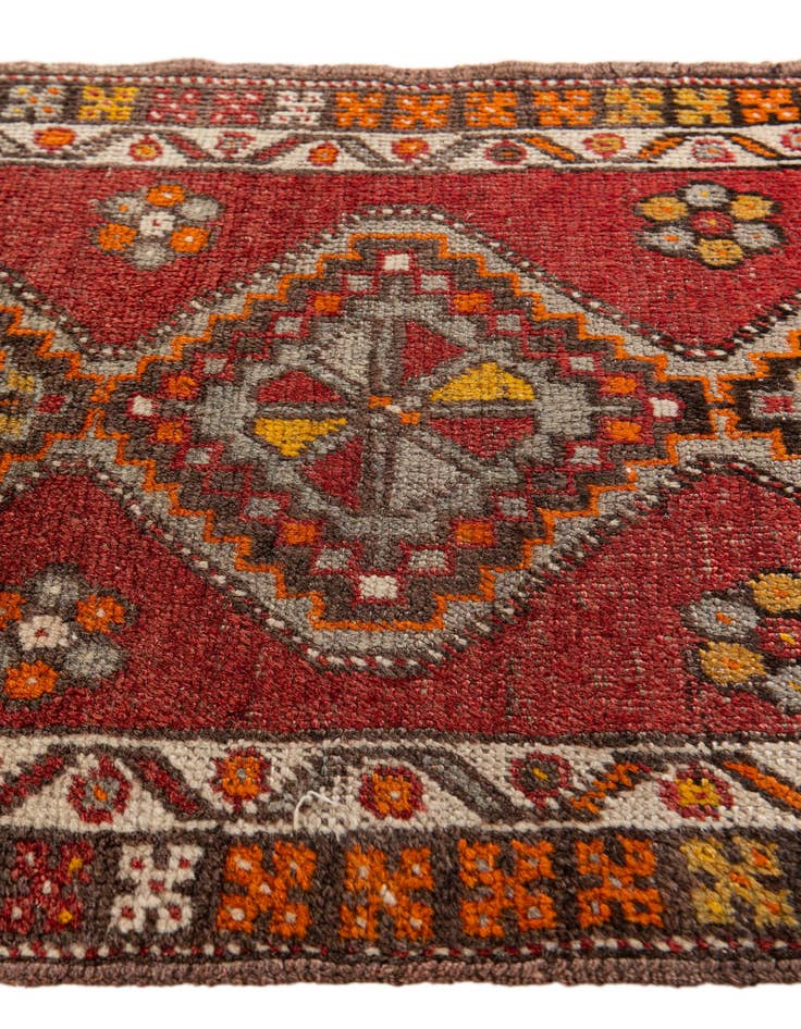 Detail image of  1' 6 x 2' 9  Hand Knotted Anatolian Wool Rug