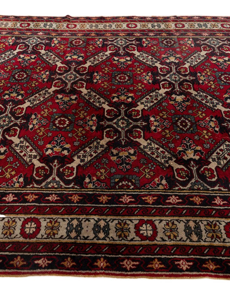 Detail image of  5' 5 x 6' 8  Hand Knotted Anatolian Wool Rug