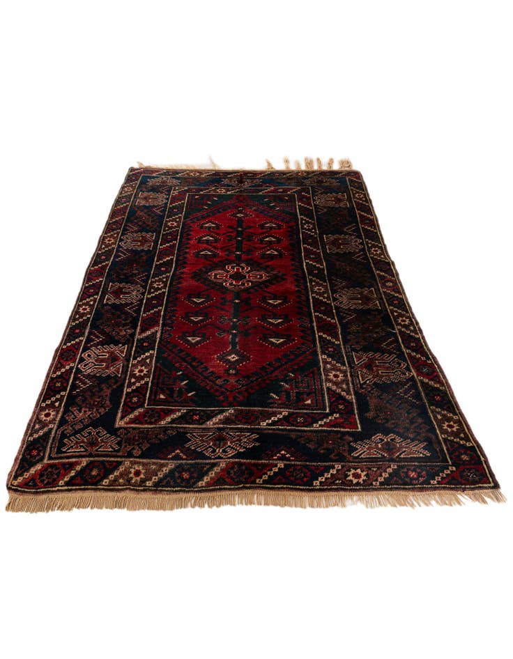 Detail image of  4' x 6'  Hand Knotted Anatolian Wool Rug