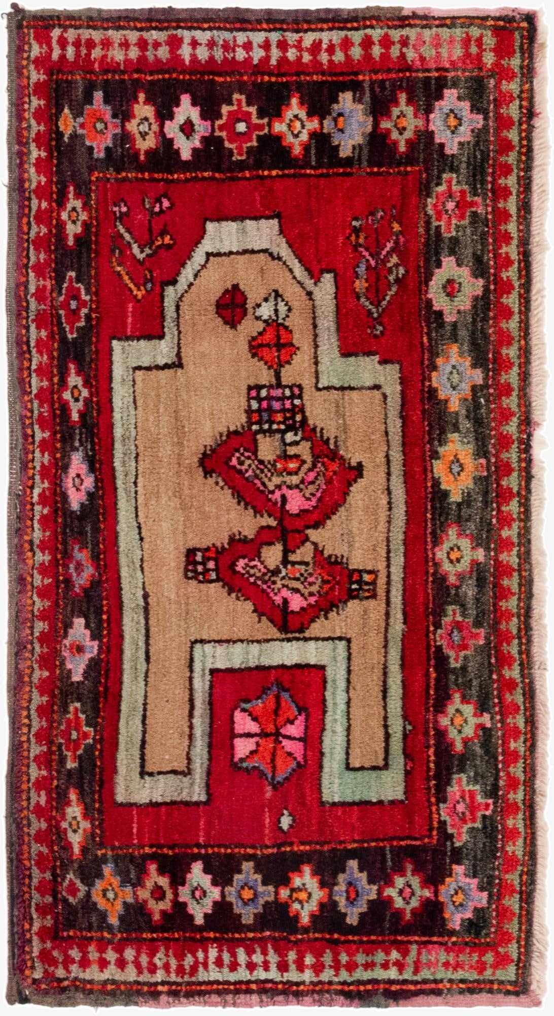  2' 10 x 5' 6  Hand Knotted Anatolian Wool Rug