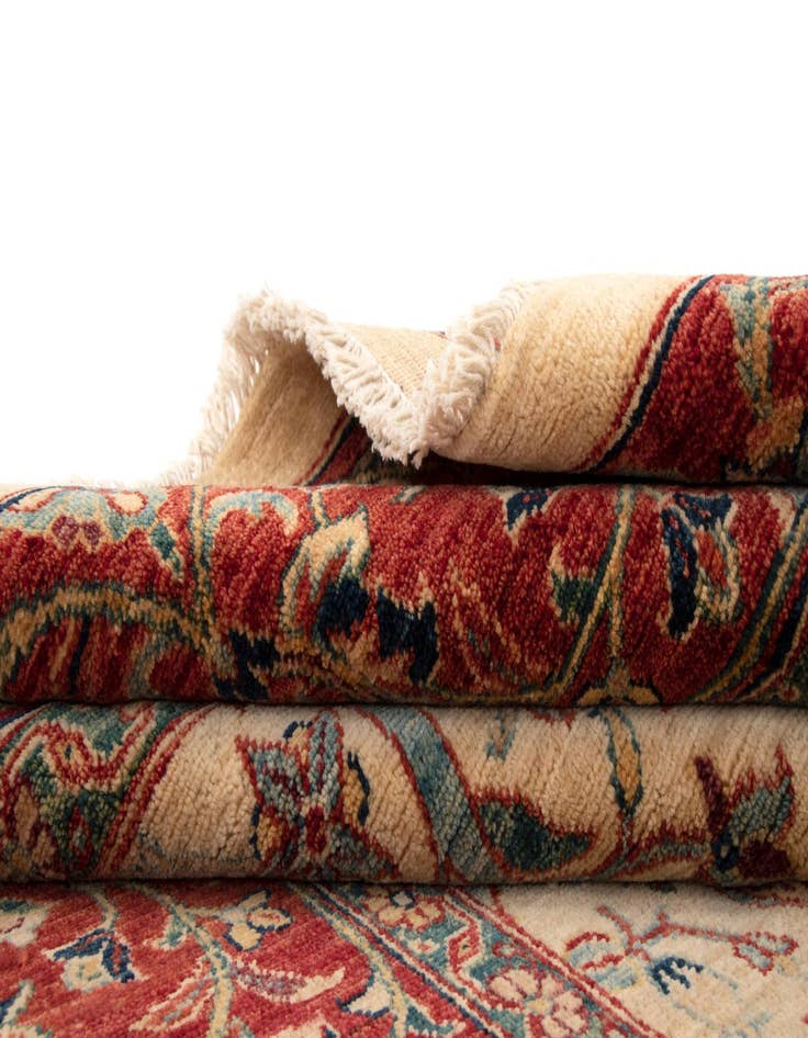 Detail image of  5' 1 x 7' 6 Ariana Ziegler Wool Rug