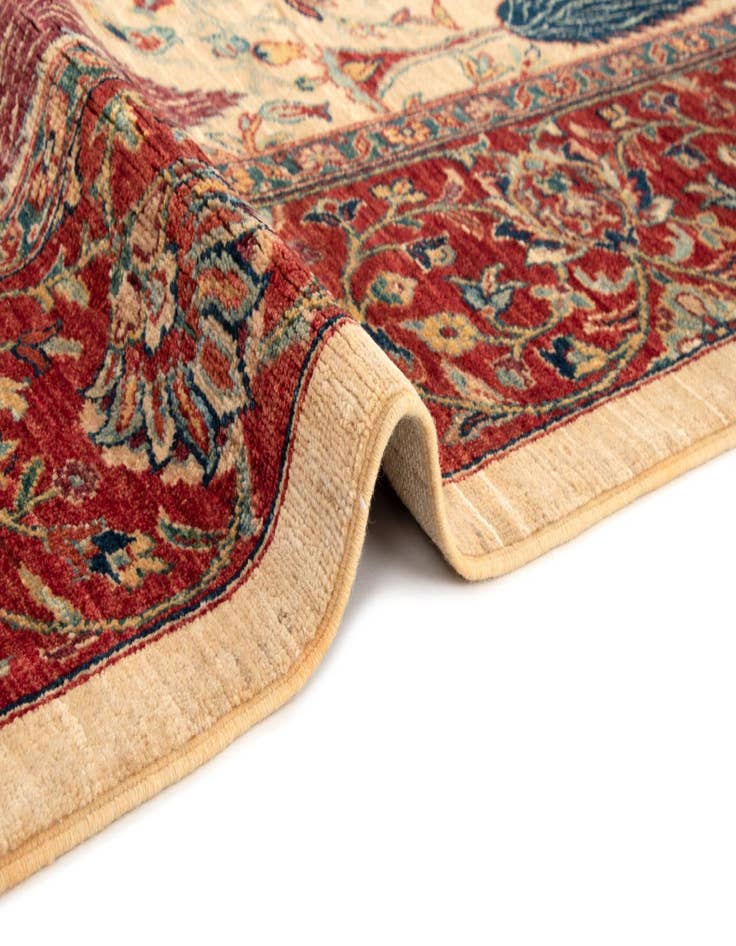 Detail image of  5' 1 x 7' 6 Ariana Ziegler Wool Rug