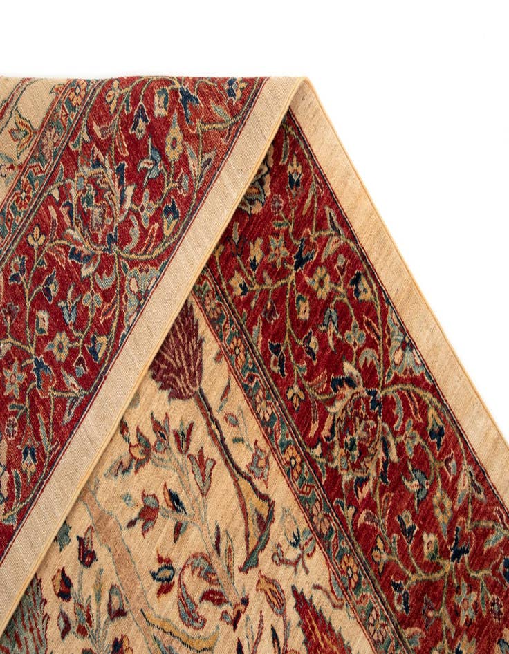 Detail image of  5' 1 x 7' 6 Ariana Ziegler Wool Rug