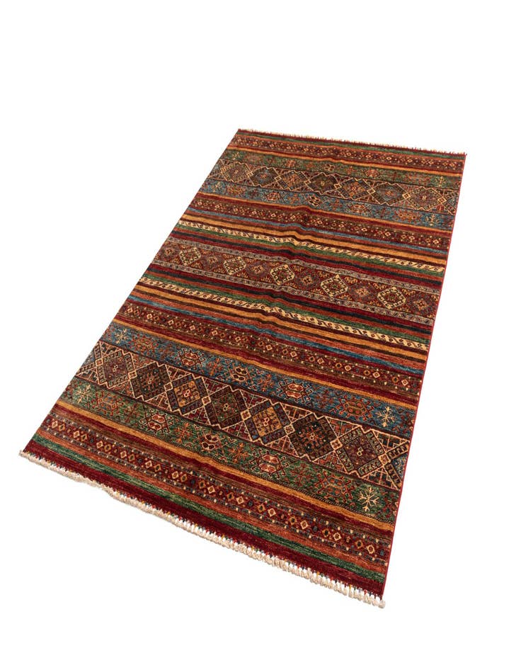 Detail image of  5' 9 x 8' Ariana Ziegler Wool Rug