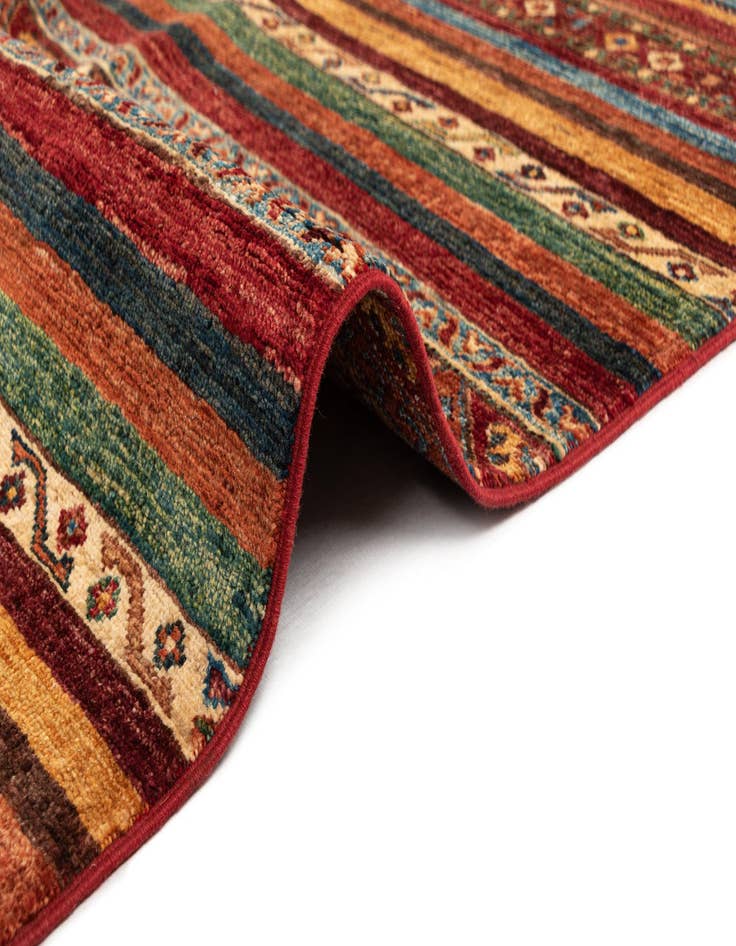 Detail image of  5' 9 x 8' Ariana Ziegler Wool Rug