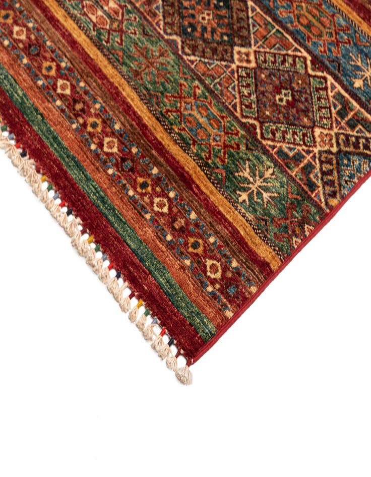 Detail image of  5' 9 x 8' Ariana Ziegler Wool Rug