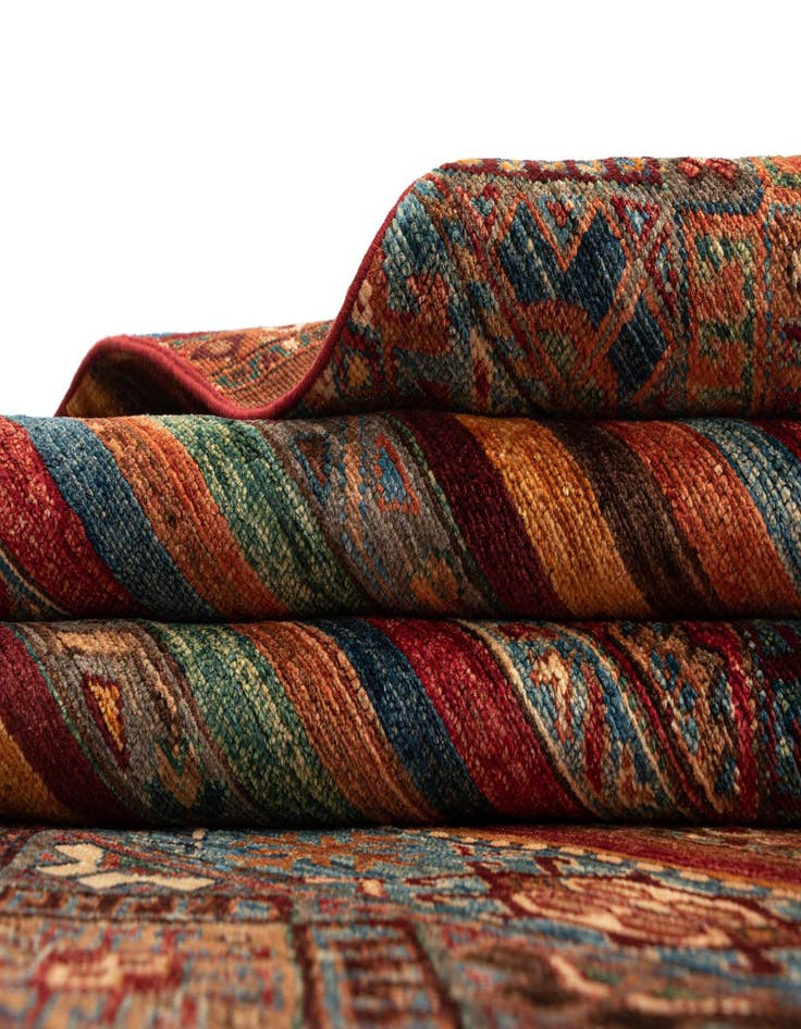 Detail image of  5' 10 x 7' 10 Ariana Ziegler Wool Rug