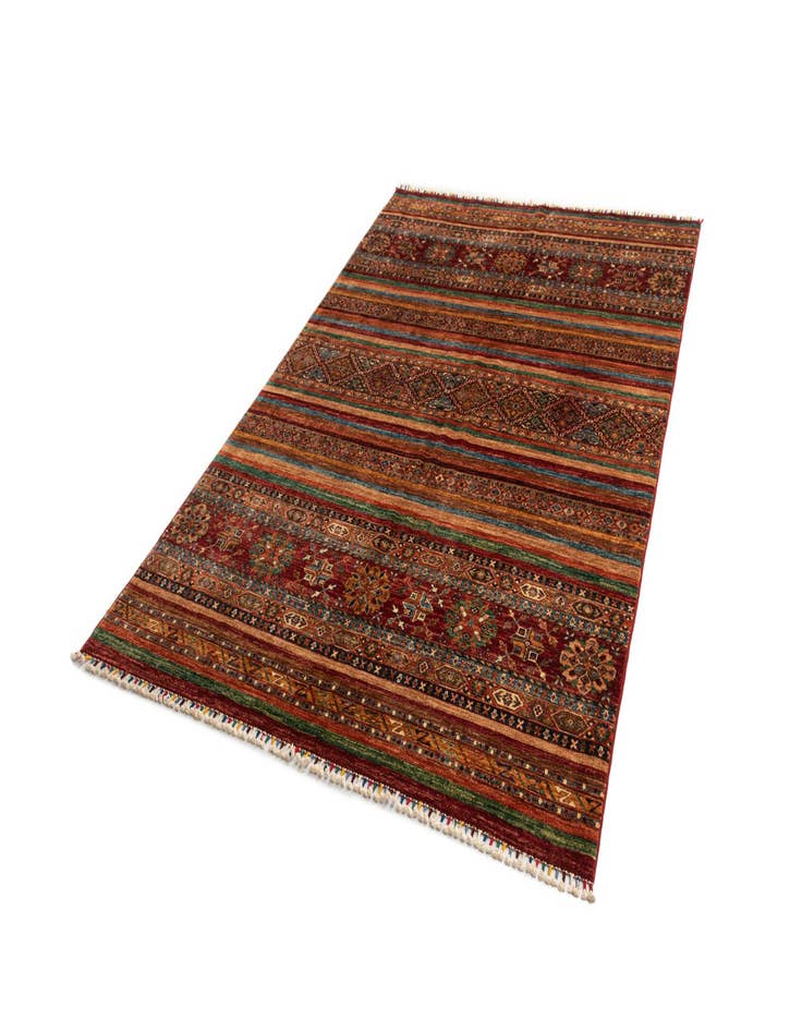 Detail image of  5' 6 x 8' 4 Ariana Ziegler Wool Rug