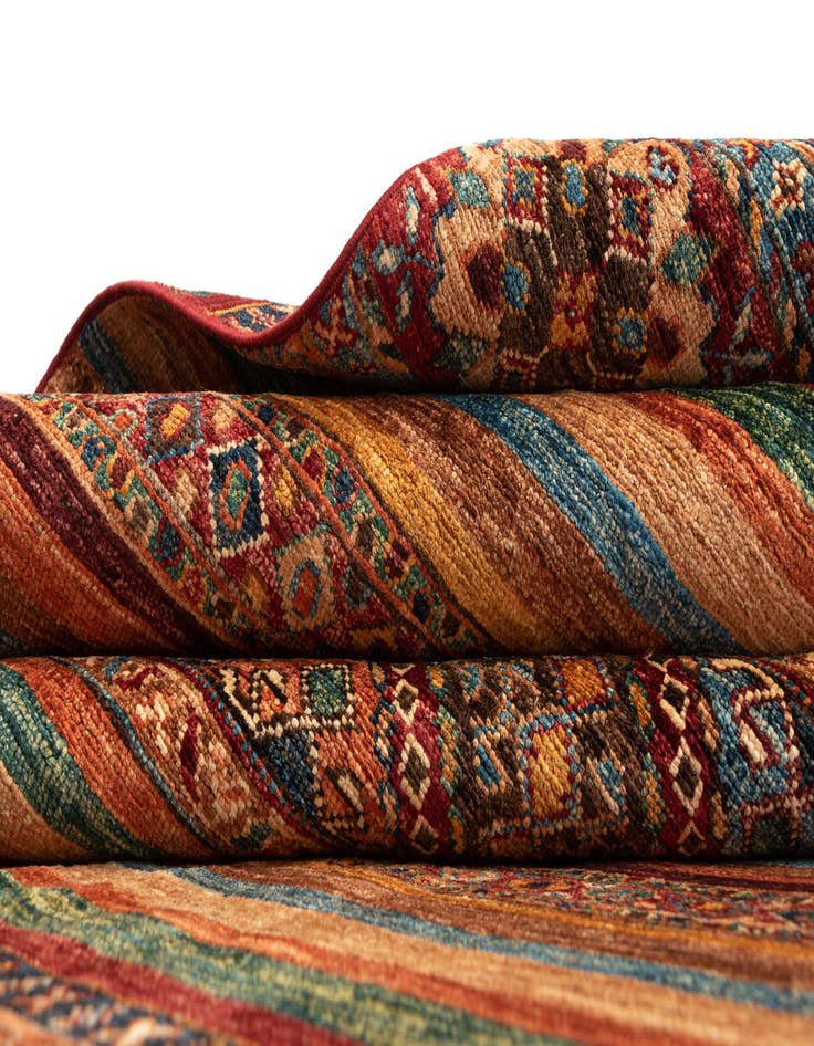 Detail image of  5' 6 x 8' 4 Ariana Ziegler Wool Rug