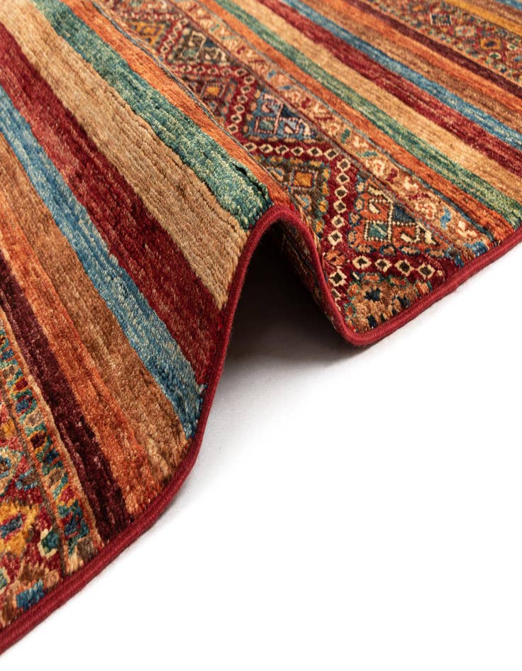 Detail image of  5' 6 x 8' 4 Ariana Ziegler Wool Rug