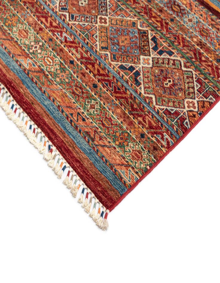 Detail image of  6' 9 x 9' 7  Hand Knotted Ariana Ziegler Wool Rug