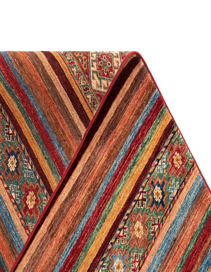 Detail image of  6' 9 x 9' 7  Hand Knotted Ariana Ziegler Wool Rug