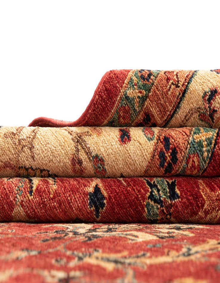 Detail image of  6' 9 x 9' 9 Ariana Ziegler Wool Rug