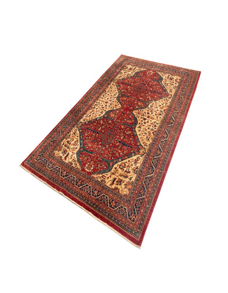 Detail image of  6' 7 x 10' Ariana Ziegler Wool Rug