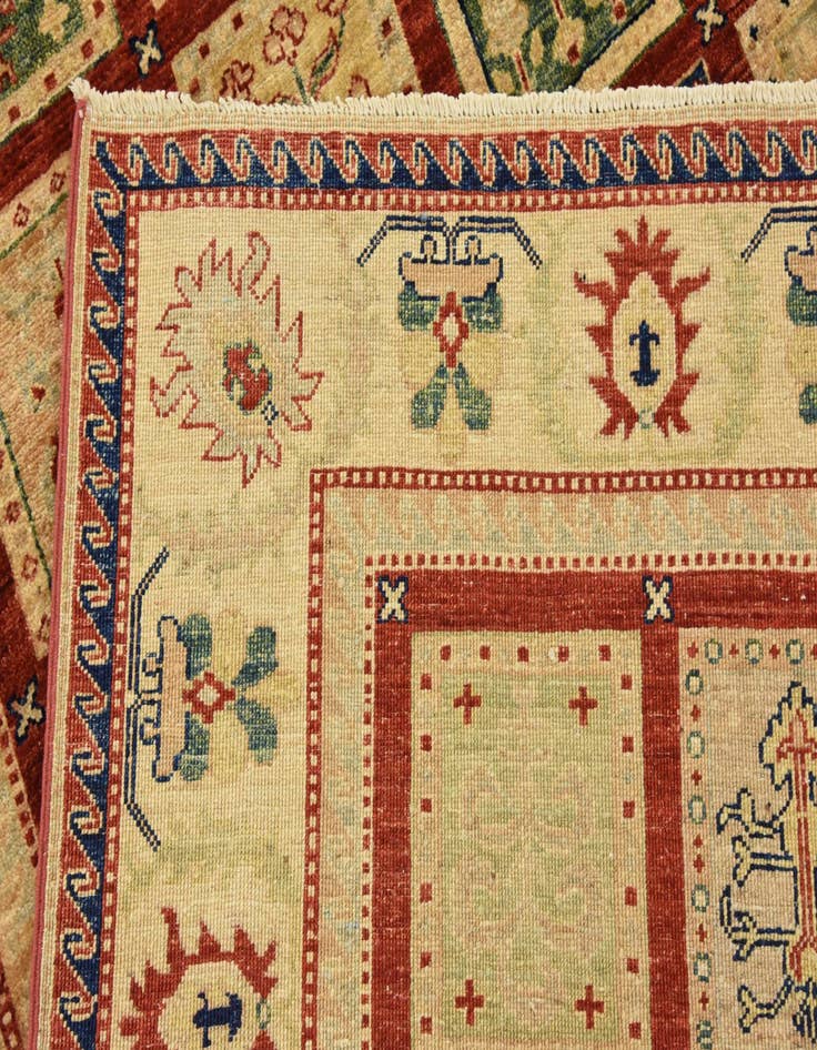 Detail image of  5' 8 x 7' 9  Hand Knotted Ariana Ziegler Oriental Rug