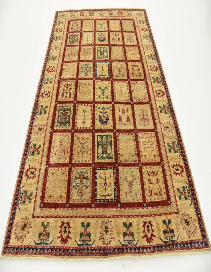 Detail image of  5' 8 x 7' 9  Hand Knotted Ariana Ziegler Oriental Rug