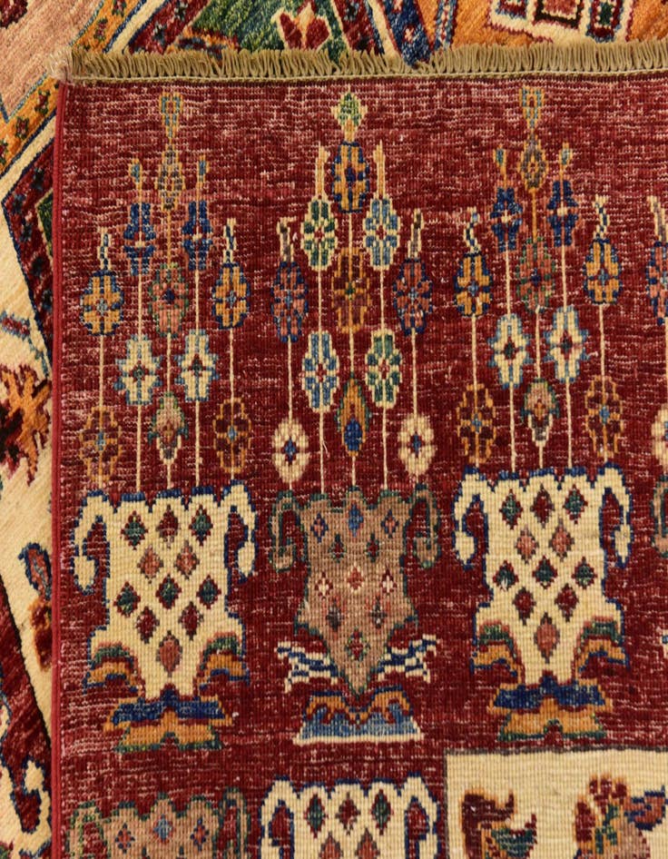Detail image of  5' 10 x 7' 10  Hand Knotted Ariana Ziegler Rug
