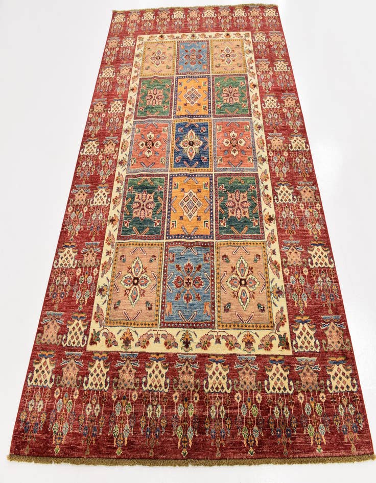 Detail image of  5' 10 x 7' 10  Hand Knotted Ariana Ziegler Rug