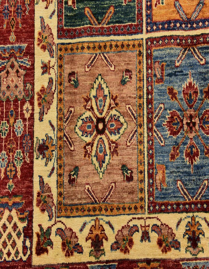 Detail image of  5' 10 x 7' 10  Hand Knotted Ariana Ziegler Rug