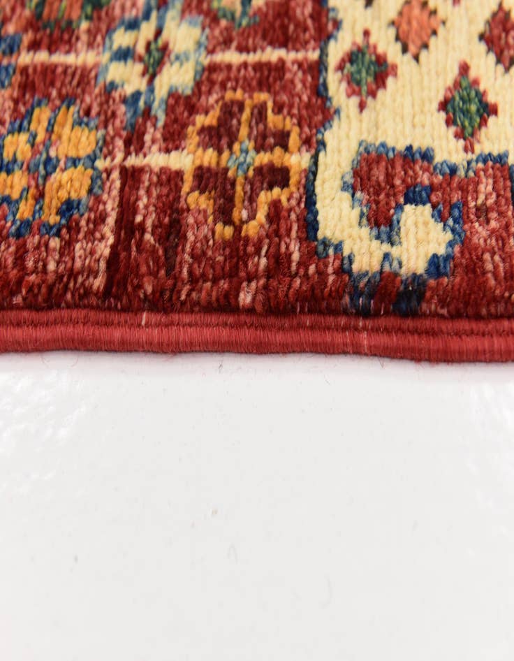 Detail image of  5' 10 x 7' 10  Hand Knotted Ariana Ziegler Rug