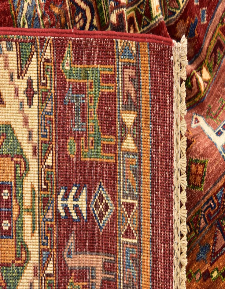 Detail image of  5' 8 x 7' 10  Hand Knotted Ariana Ziegler Rug