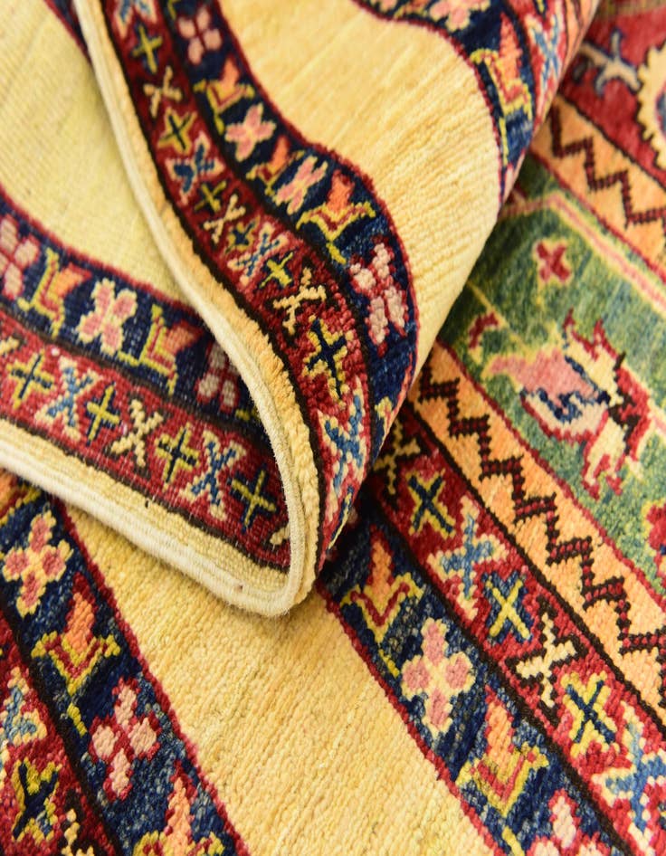 Detail image of  5' x 6' 4  Hand Knotted Ariana Ziegler Rug