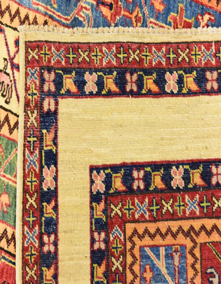 Detail image of  5' x 6' 4  Hand Knotted Ariana Ziegler Rug