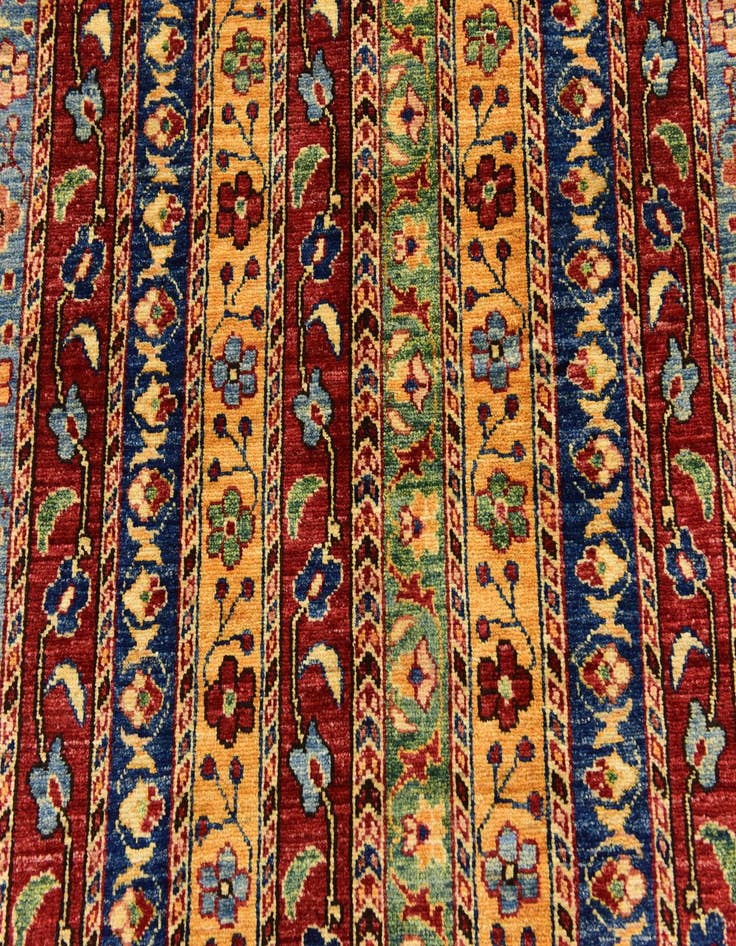 Detail image of  4' 9 x 6' 6  Hand Knotted Ariana Ziegler Rug