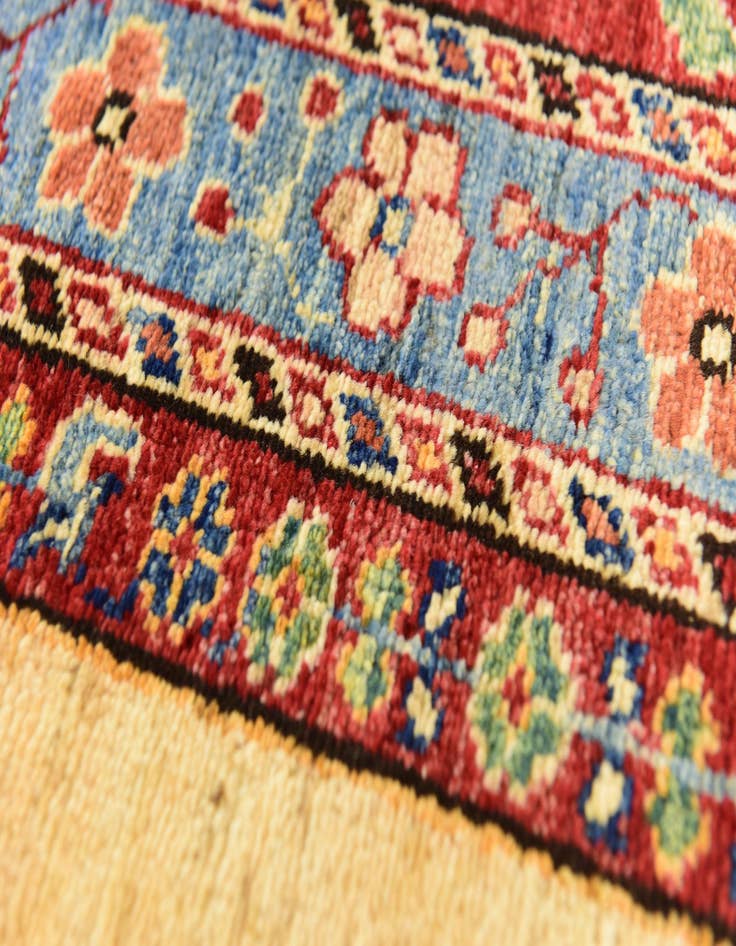 Detail image of  4' 9 x 6' 6  Hand Knotted Ariana Ziegler Rug