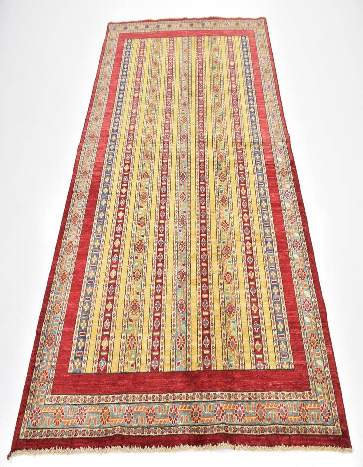 Detail image of  5' 2 x 7'  Hand Knotted Ariana Ziegler Rug