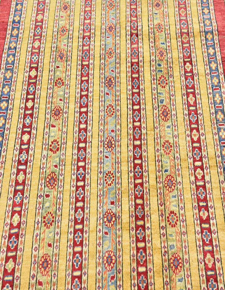 Detail image of  5' 2 x 7'  Hand Knotted Ariana Ziegler Rug