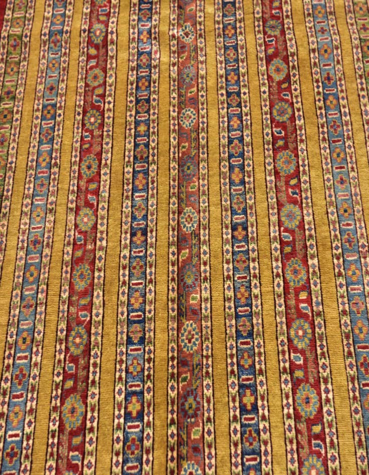 Detail image of  5' 2 x 7'  Hand Knotted Ariana Ziegler Rug